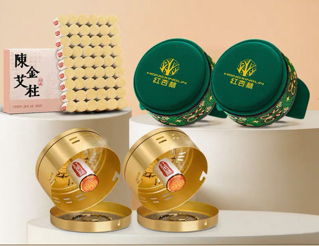 Portable Moxibustion Box Set